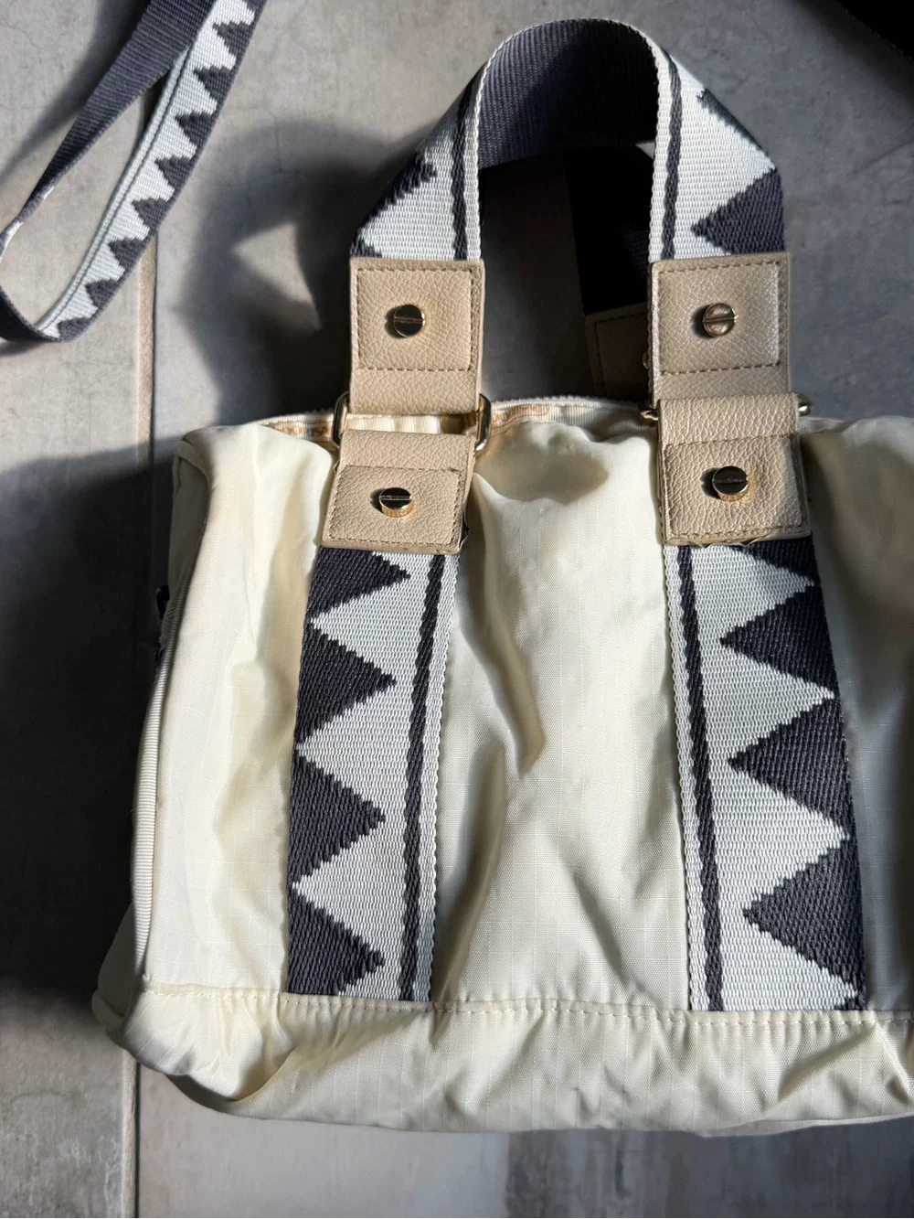 LeSportsac x Yumie Kazama 2way Shoulder Bag Small Beige Japan Limited Rare
